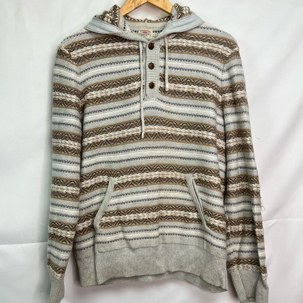 Faherty Brand Hooded Sweater
